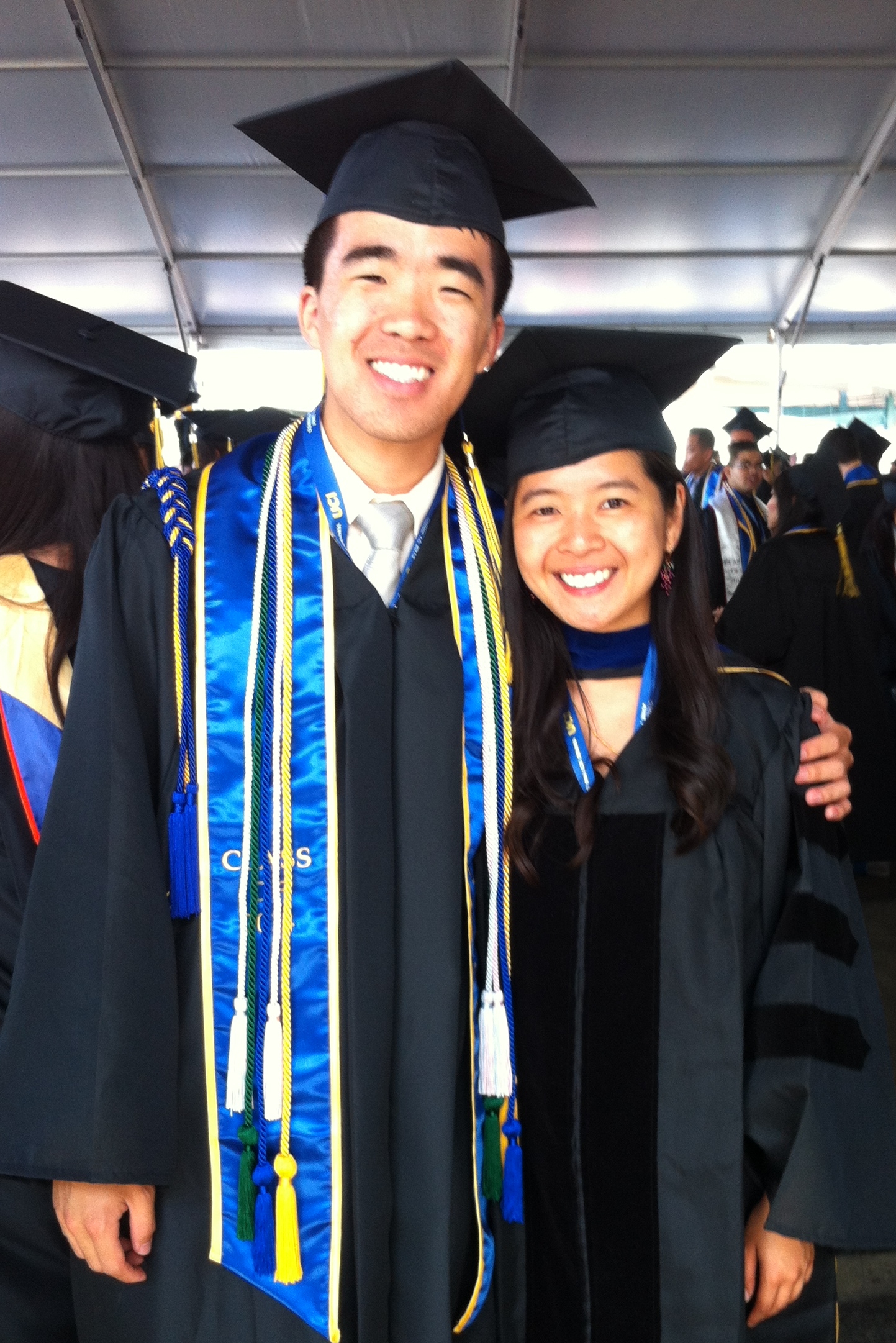 Janice and David Commencement